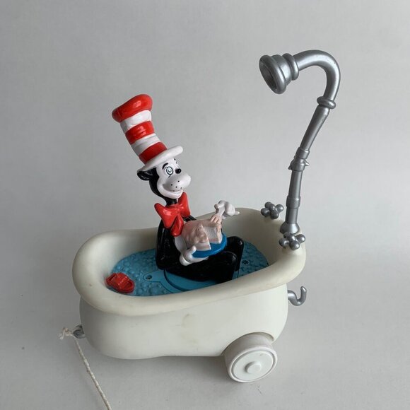 Ertl Cat in the Hat Eating Cake in Tub Pull Toy - Picture 4 of 6